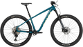 Salsa Timberjack XT 29 blue mountain bike side view on white background