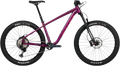 Salsa Timberjack XT Z2 27.5 purple mountain bike side view on white background