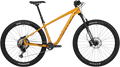 Salsa Timberjack XT Z2 29er yellow mountain bike side view on white background
