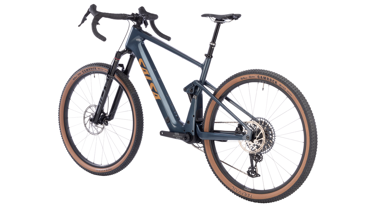 Adventure Ebike - Wanderosa C Rival GX AXS Transmission – Salsa Cycles