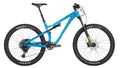 Salsa Rustler SX Eagle bike blue color side view