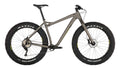 Salsa Mukluk Deore bike gray color side view