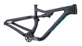 Salsa Spearfish Carbon Frame carbon color side view with cranks installed