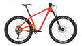 Salsa Woodsmoke Carbon SLX 27.5 plus bike orange color side view