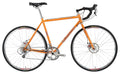 Salsa La Cruz bike orange color side view 