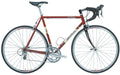 Salsa La Raza bike maroon color side view