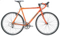 Salsa Las Cruces bike orange color side view