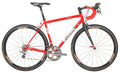 Salsa Primero bike red color side view
