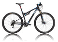 Salsa Spearfish 1 bike black and blue color side view