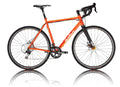 Salsa Warbird bike orange color side view
