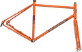 Salsa Vaya frameset orange color side view