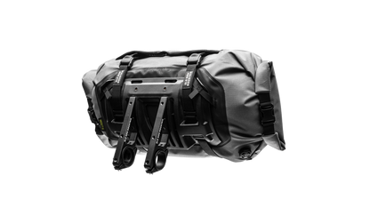 Old Man Mountain Manzanita handlebar dry bag, side load - back view