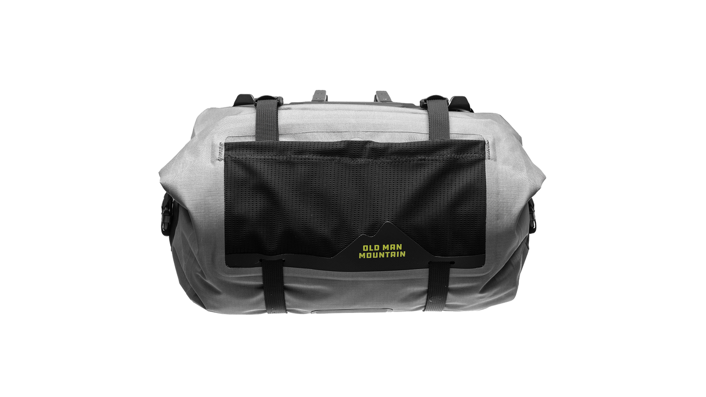 Old Man Mountain Manzanita handlebar dry bag, top load - front view
