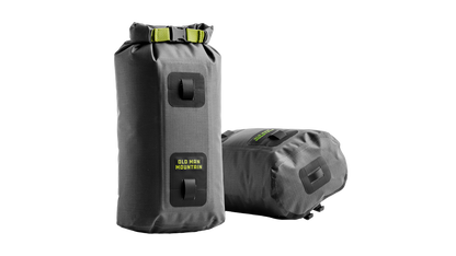 Two black Old Man Mountain Hemlock dry bags