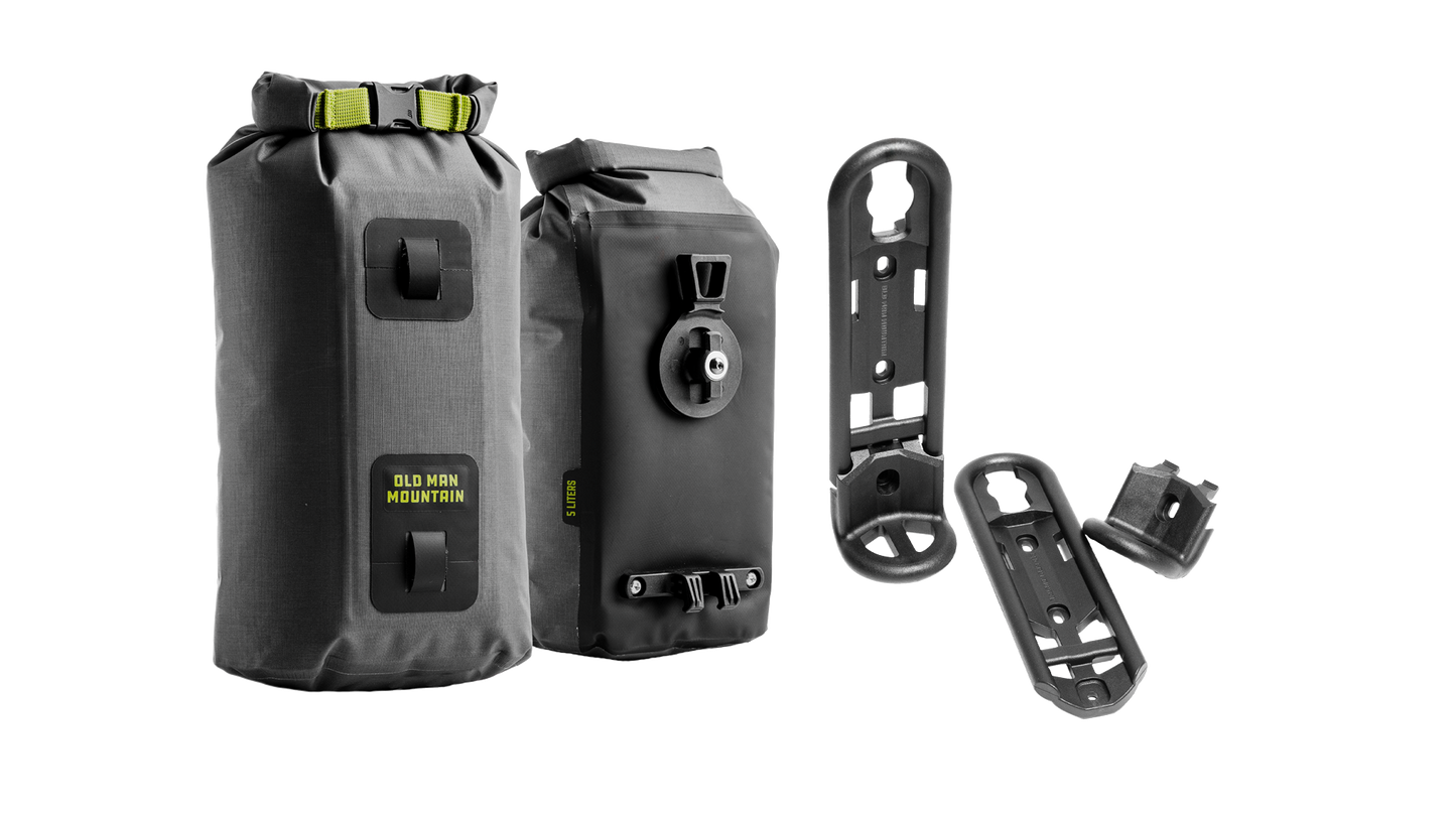 Old Man Mountain Hemlock Bags and Flip Cage set