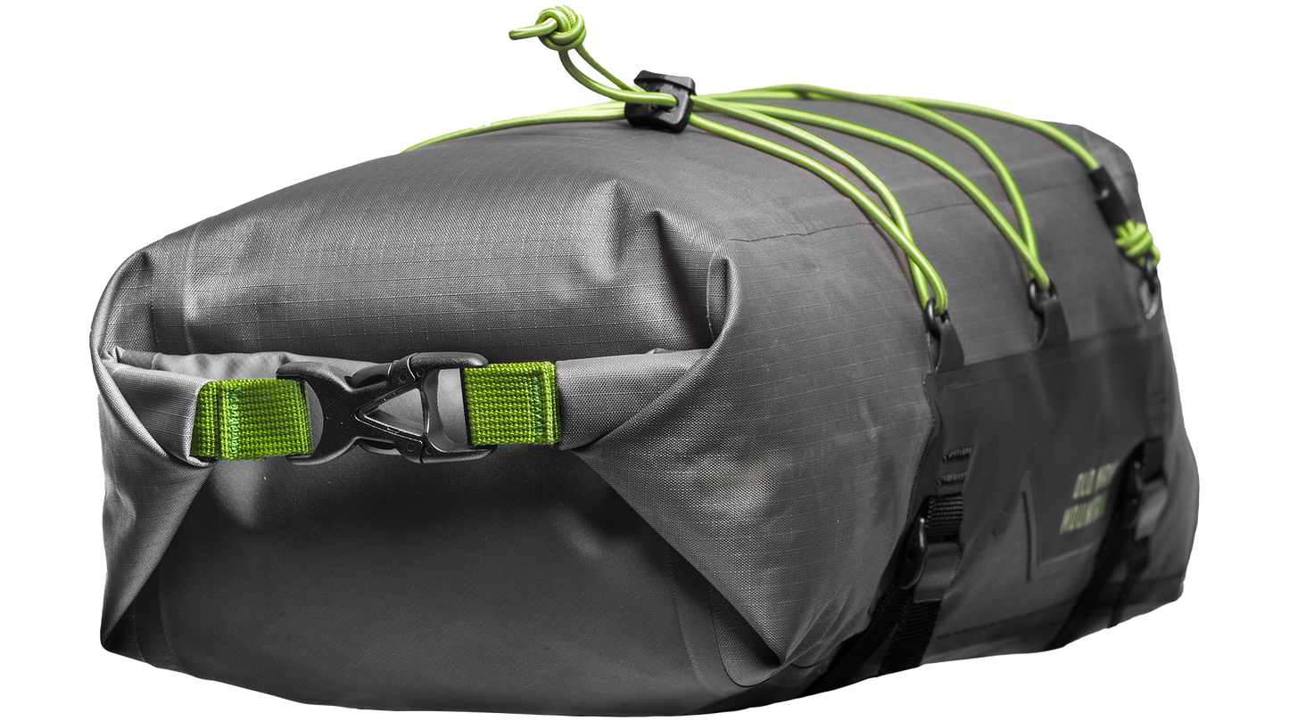 Old Man Mountain Atlas Rack Bag - Front view.