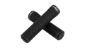 Salsa Backcountry Lock-on grips black with Adventure By Bike lettering raised repeated on grip