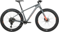 Salsa Beargrease C Cues fat bike, gray, side view on white background