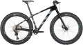 Salsa Beargrease C Deore 11 fat bike black fade side view on white background