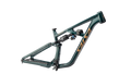Salsa Blackthorn 145 Aluminum MTB Frame - Black Spruce - Side profile view