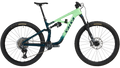 Salsa Blackthorn 125 Carbon GX AXS Transmission - Dark Pine/Citrus - Side view