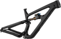 Salsa Blackthorn C Frame FM1152 raw carbon front three quarter view on white background