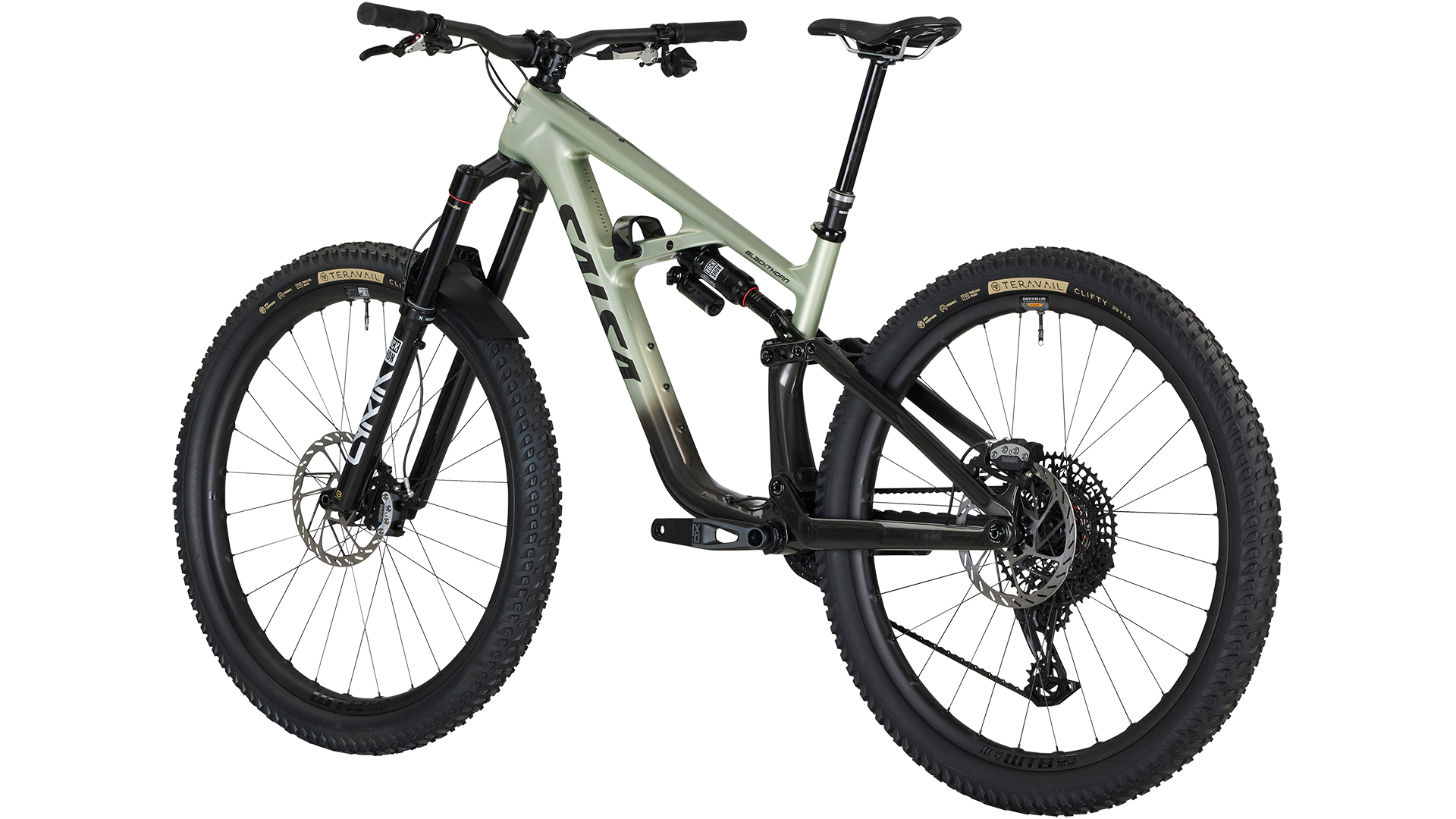 Carbon All-Mountain Bike Blackthorn 145 C X0 Transmission Salsa Cycles
