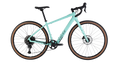 Salsa Confluence CUES 11 Ebike - Spearmint Green - Side profile view