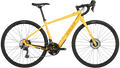 Salsa Confluence Ebike Drop Bar GRX 600 yellow color side view on white background