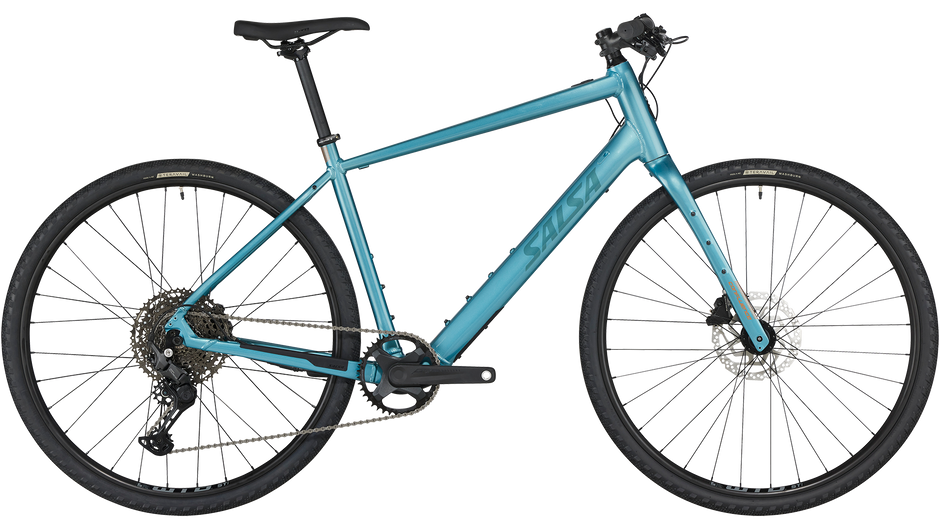 Salsa Confluence Drop Bar Cues 10 eBike - Midnight Blue 60cm main image 0