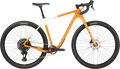 Salsa Cutthroat C Apex Transmission bike Tangerine color side view on white background