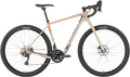 Salsa Cutthroat C GRX 810 2x bike, tan color, side view on white background