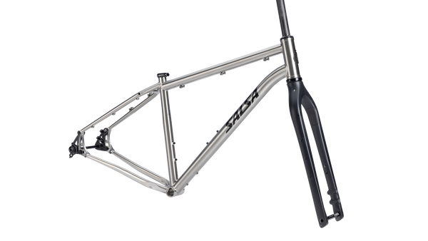 Titanium bikepacking bike – Salsa Fargo Titanium Frameset – Salsa