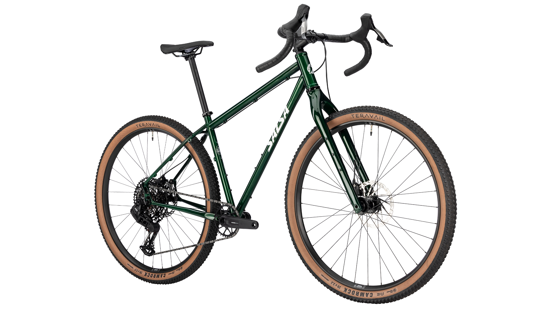 Salsa Fargo Apex S1000 Gravel Bike - Peat Moss - Front three quarter