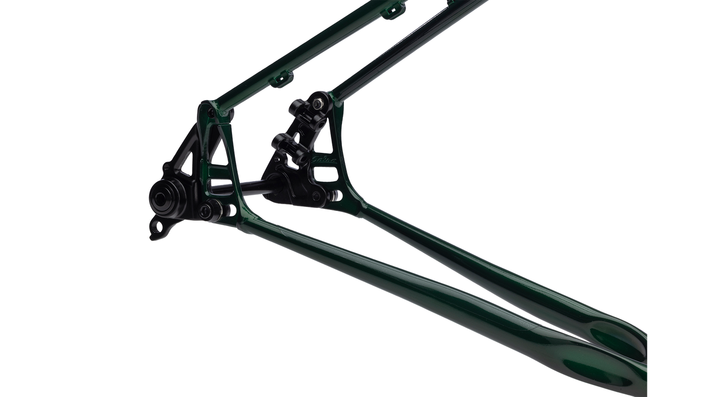 Salsa Fargo Gravel Bike Frameset - Peat Moss - Rear axle closeup
