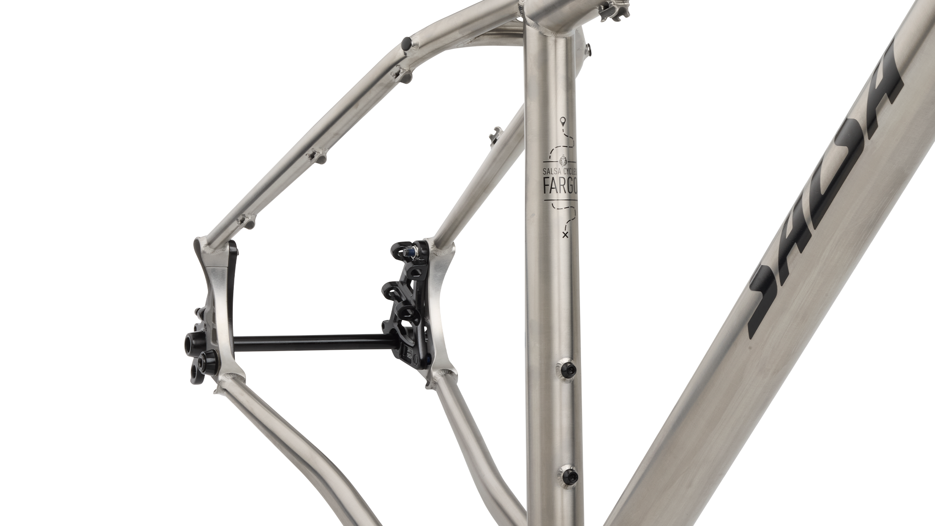 Salsa Fargo Racks Titanium bikepacking bike – Salsa Fargo Titanium Frameset – Salsa Cycles