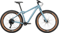 Salsa Heyday! Advent Fat Bike, blue, side view on white background