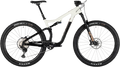 Salsa Horsethief C XT white and black complete bike side view on white background