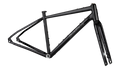 Salsa Journeyer Frameset, black, side view on white background