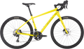Salsa Journeyer GRX 600 650b bike, yellow, side view on white background
