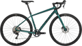 Salsa Journeyer GRX 810 700c bike, green, side view, on white background