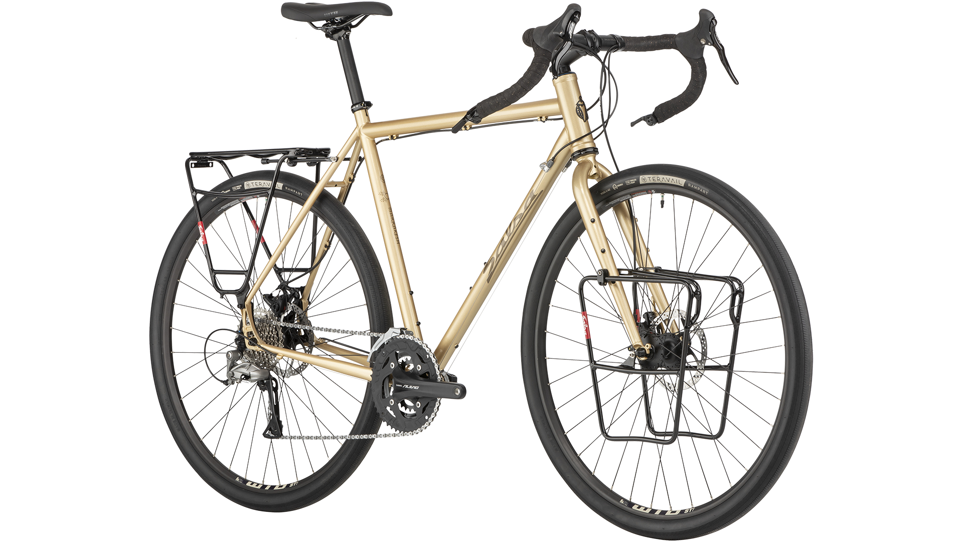 Salsa Marrakesh Alivio Gold - Front three quarter view