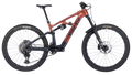 Salsa Moraine Carbon MTB Ebike - Charcoal/Red Cedar - Side Profile View