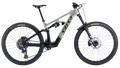 Salsa Moraine Carbon MTB Ebike - Coffee Black/Sage - side profile view