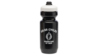 Salsa Adventure by Bike Water Bottle - Black with white lid