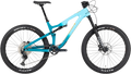 Salsa Rustler C SLX bike teal fade side view