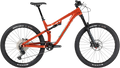 Salsa Rustler SLX bike orange side view