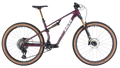 Salsa Spearfish DLX Full Sus MTB - Deep Orchid Carbon - Side Profile View