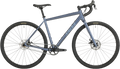 Salsa Stormchaser Single Speed Bike blue color side view on white background