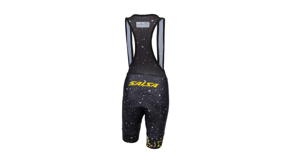 Salsa Women's Terrazzo Aero Cargo Bib Short - 3X-Large Black main image 0